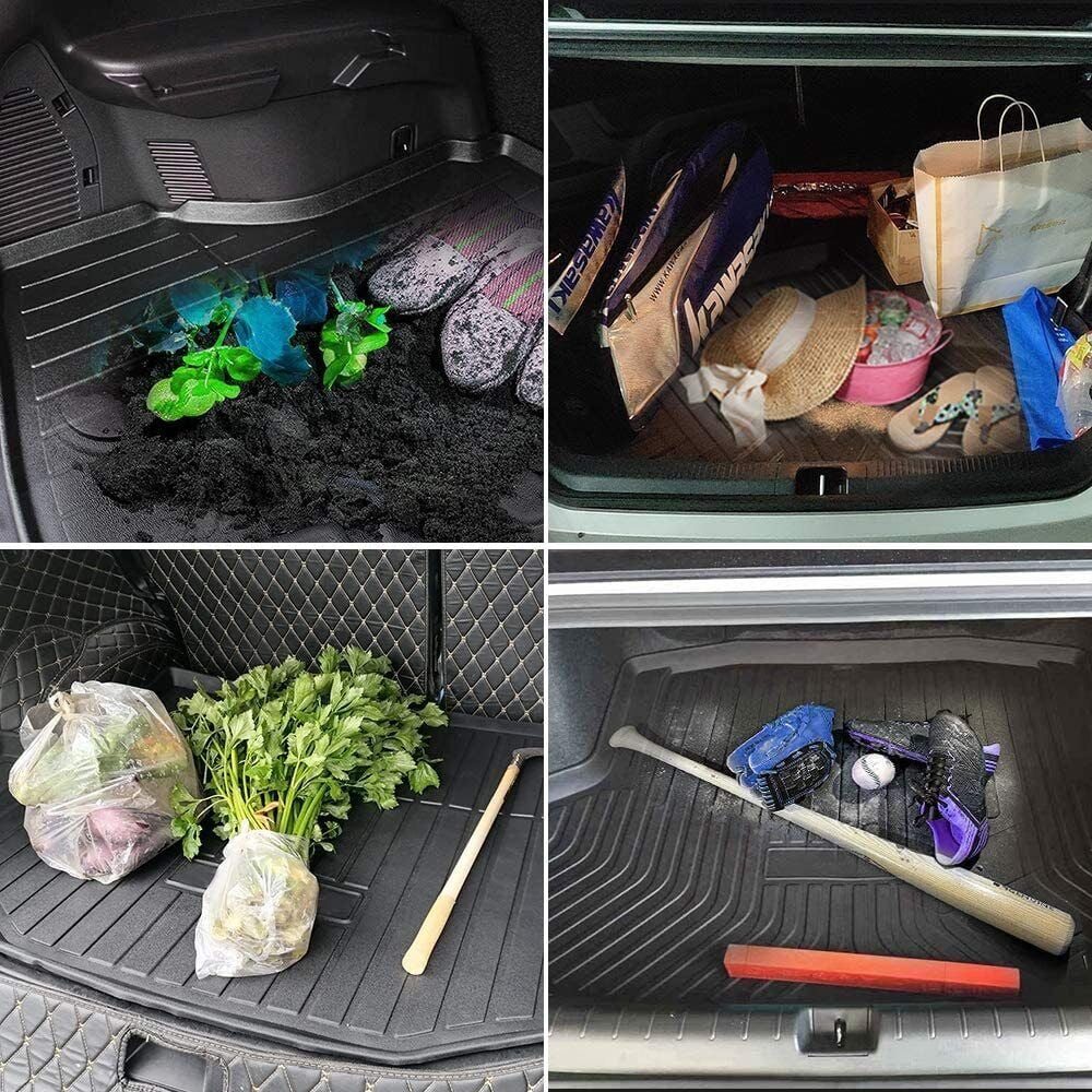 Carpet Rear 2006-2012 RAV4 for Liner to Install Easy Trunk Mat Car Cargo