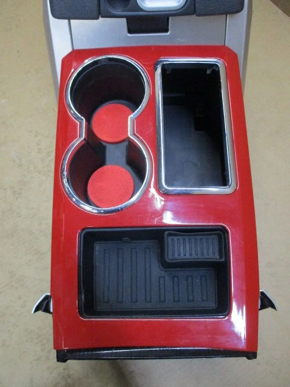 Pre-Owned Center Trim Console OEM w/ Black Floor Top 2009 Platinum F150 Red (Good) LKQ