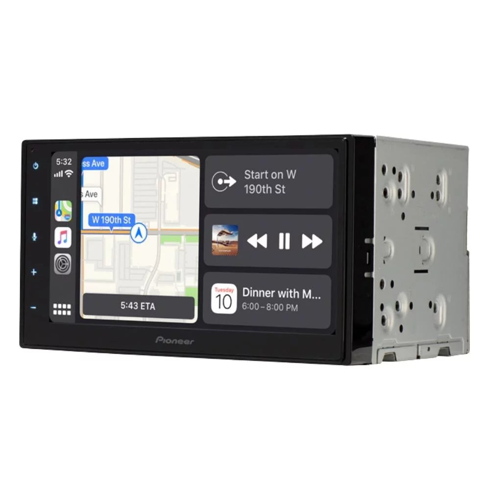 Media Backup Pioneer 6.8" Digital w/ Receiver & Amazon Camera DMH-W2700NEX New Alexa