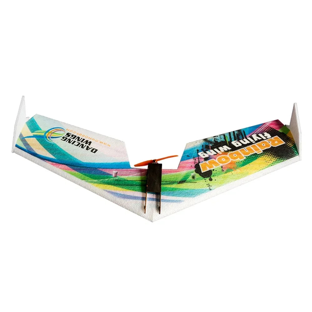 Rainbow 800mm KIT V2 Delta E0511 Wing Tail-pusher Wing Airplane Hobby Wingspan Flying Dancing Aircraft RC