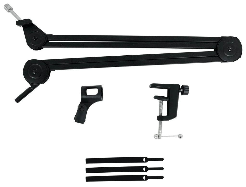 Podcast DMS30 Filter Boom Arm Stand+Clamp+Pop Studio Microphone Rockville Mic