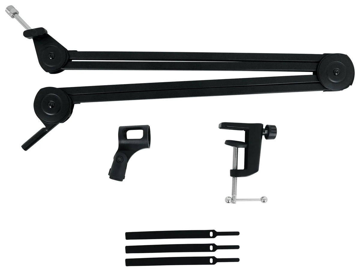 Podcast DMS30 Filter Boom Arm Stand+Clamp+Pop Studio Microphone Rockville Mic