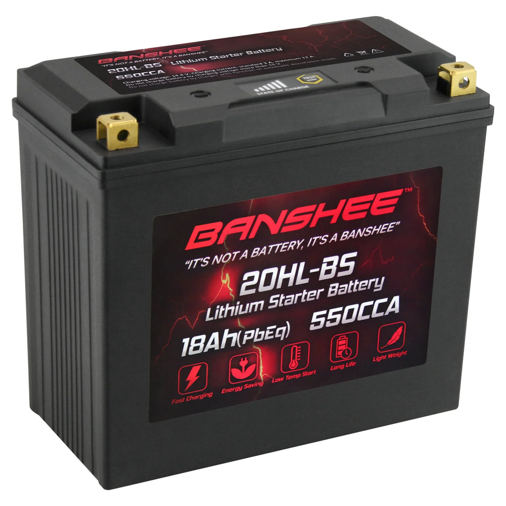 20L-BS with Wake Compatible Banshee LiFePO4 to Battery 2016 155 Motorsports 2018 Sea-Doo