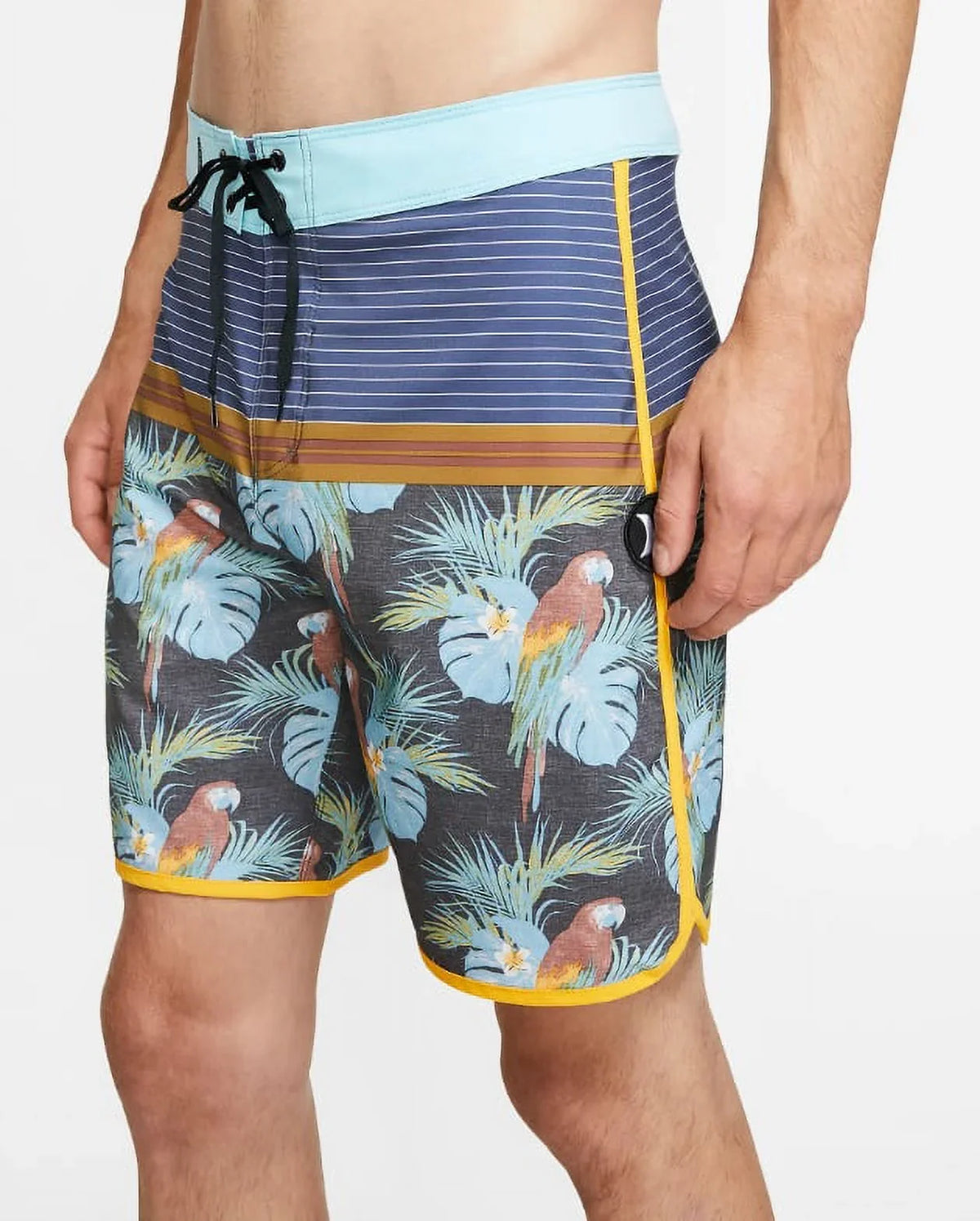 Sierra 34 Hurley Blue Phantom Trunks 18"