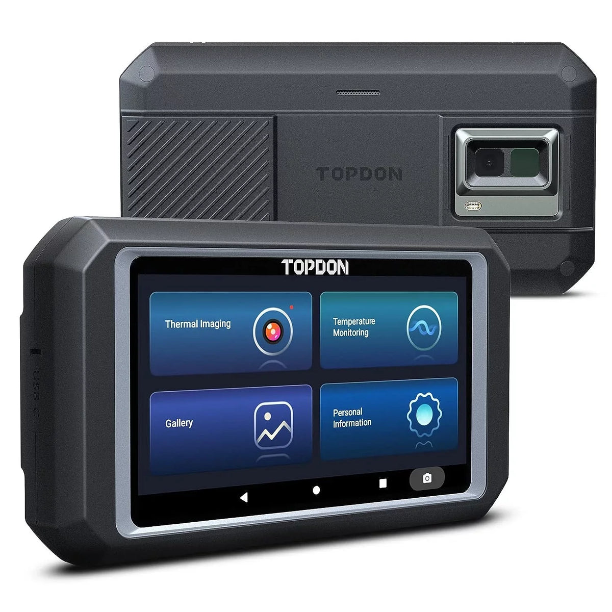 High OS Android Camera -4°F~1022°F, Imaging Dual-Camera, Touch 5" 256x192 Screen, 11.0 IR Thermal Resolution TOPDON TC003