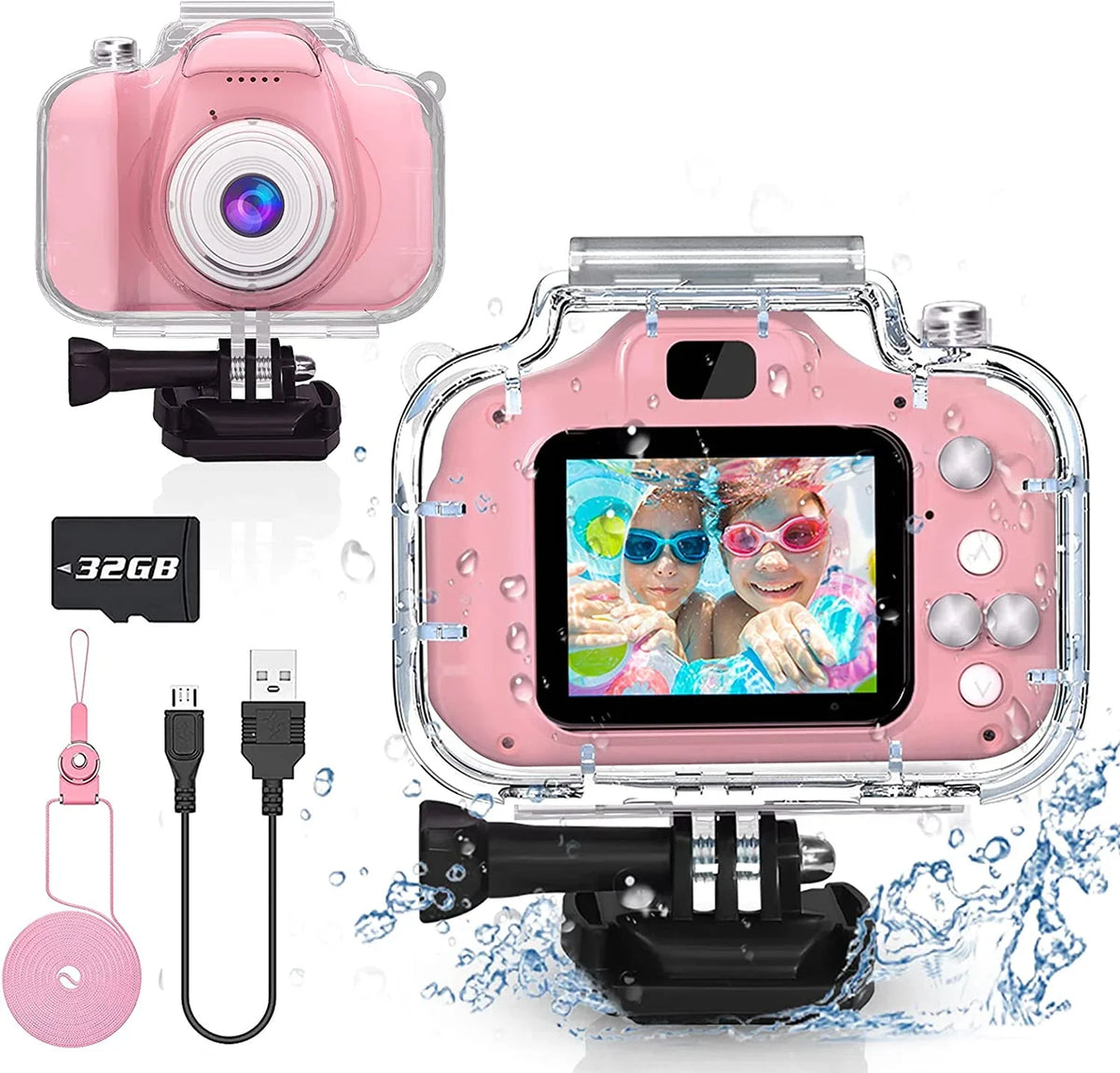 Gifts Action Girls Old Kids for Camera Gifts Waterproof 8 Birthday Year Toddler Camera Toys 10 7 6 Christmas 9