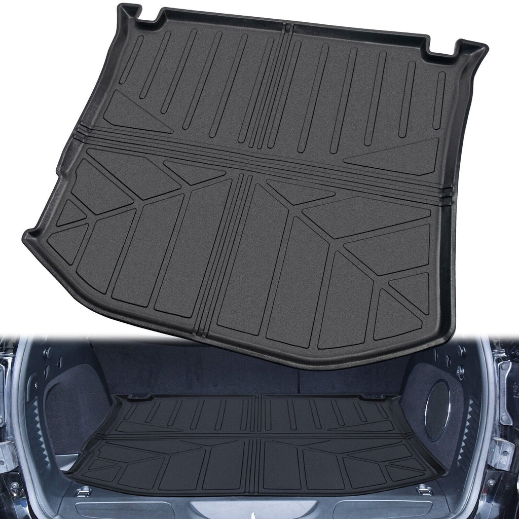All Trunk Mat Cargo Rear Protector TPE Carpet Liner Rubber Cargo Custom Cherokee Jeep Black 2011-2022 Floor Car Fit Weather Grand