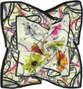 Inches 100% TONY 33X33 Silk Silk, Graphic Women's Square, CANDICE AND Print Scarf