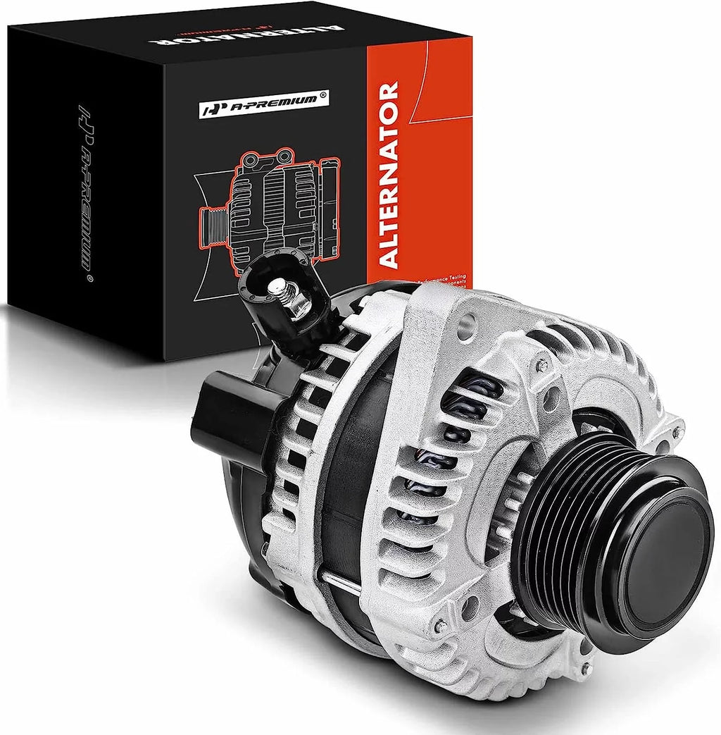 2012-2014, Ridgeline 6-Groove Replace# A-Premium 2011-2013, V6 12V Alternator Compatible 2012-2015, 3.5L, Odyssey CW with Pulley, Pilot 31100-RV0-A01 Honda 130Amp