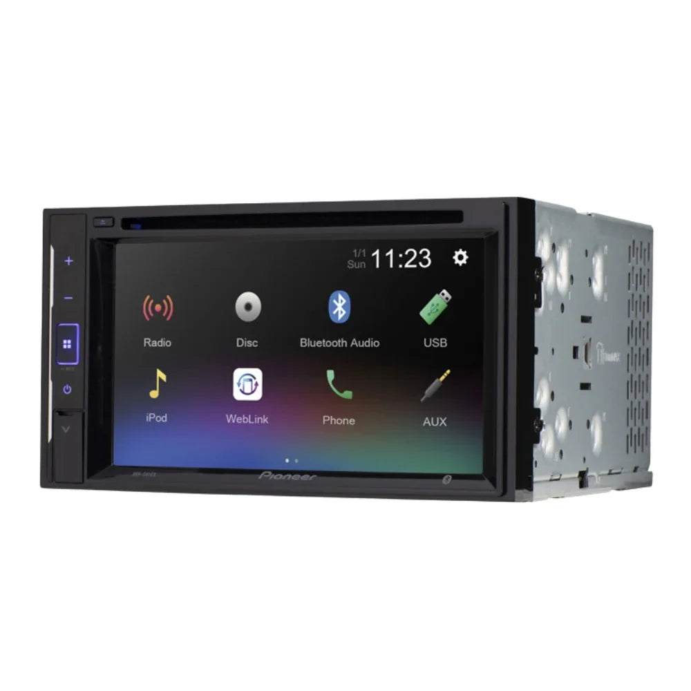 Kit - Din Multimedia Double Bluetooth Explorer with and Backup KIT2537 Bundle 2006-2010 Dash Pioneer / Camera, Stereo Car Touchscreen, for DVD Installation Kit
