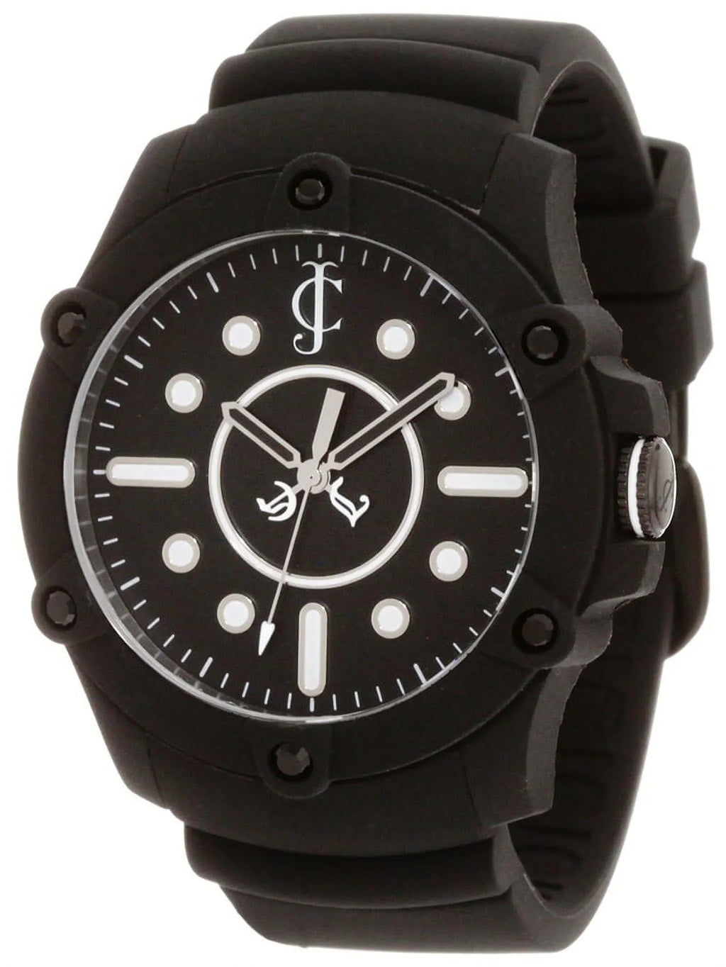 Surfside Watch Dial Black 1900905 Black Strap Women's Silicon