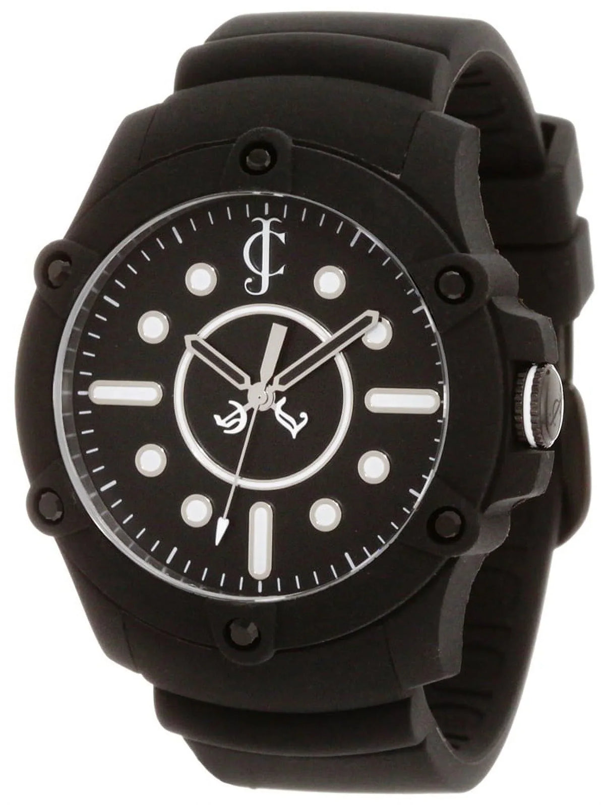 Surfside Watch Dial Black 1900905 Black Strap Women's Silicon