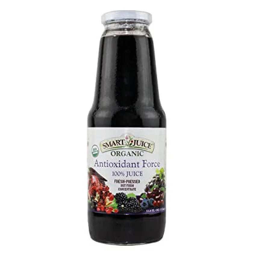 33.8 Organic of Pack JUICE: 100% | Force Juice, Antioxidant oz SMART 6