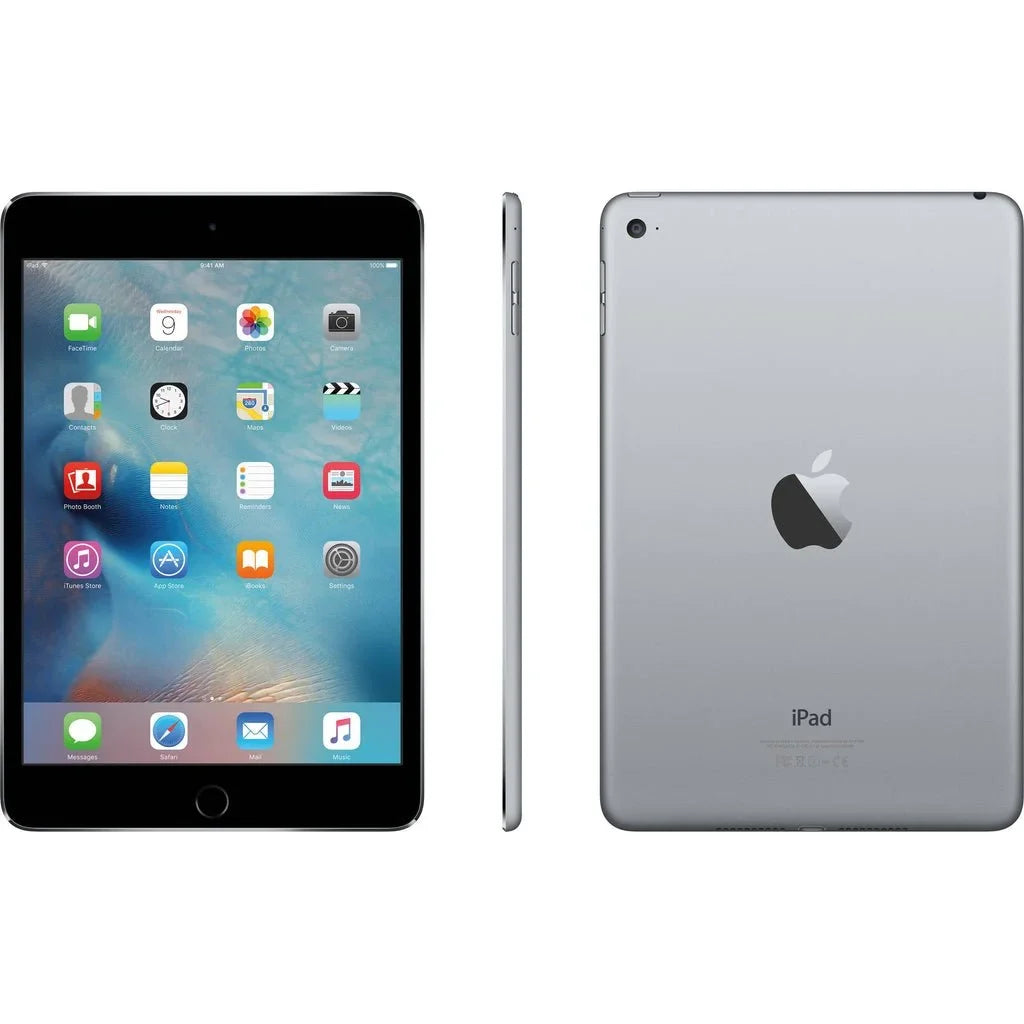 Restored 4th. - Ipad 7.9" SSD Mini Only 64GB - A8 RAM Pre-Owned Wifi Gen Dual-Core 2GB