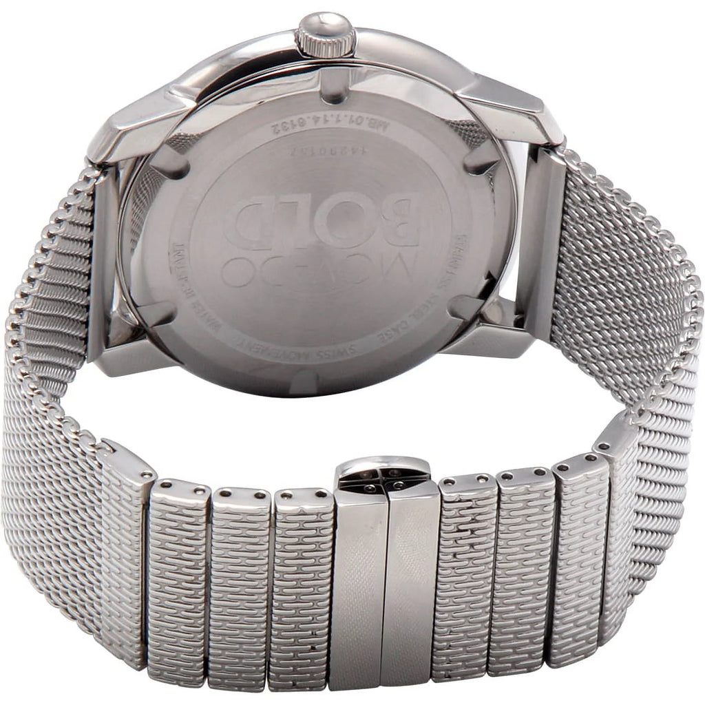 3600260 44mm Large Movado Sunray Bold Analog Watch Quartz Dial Men's