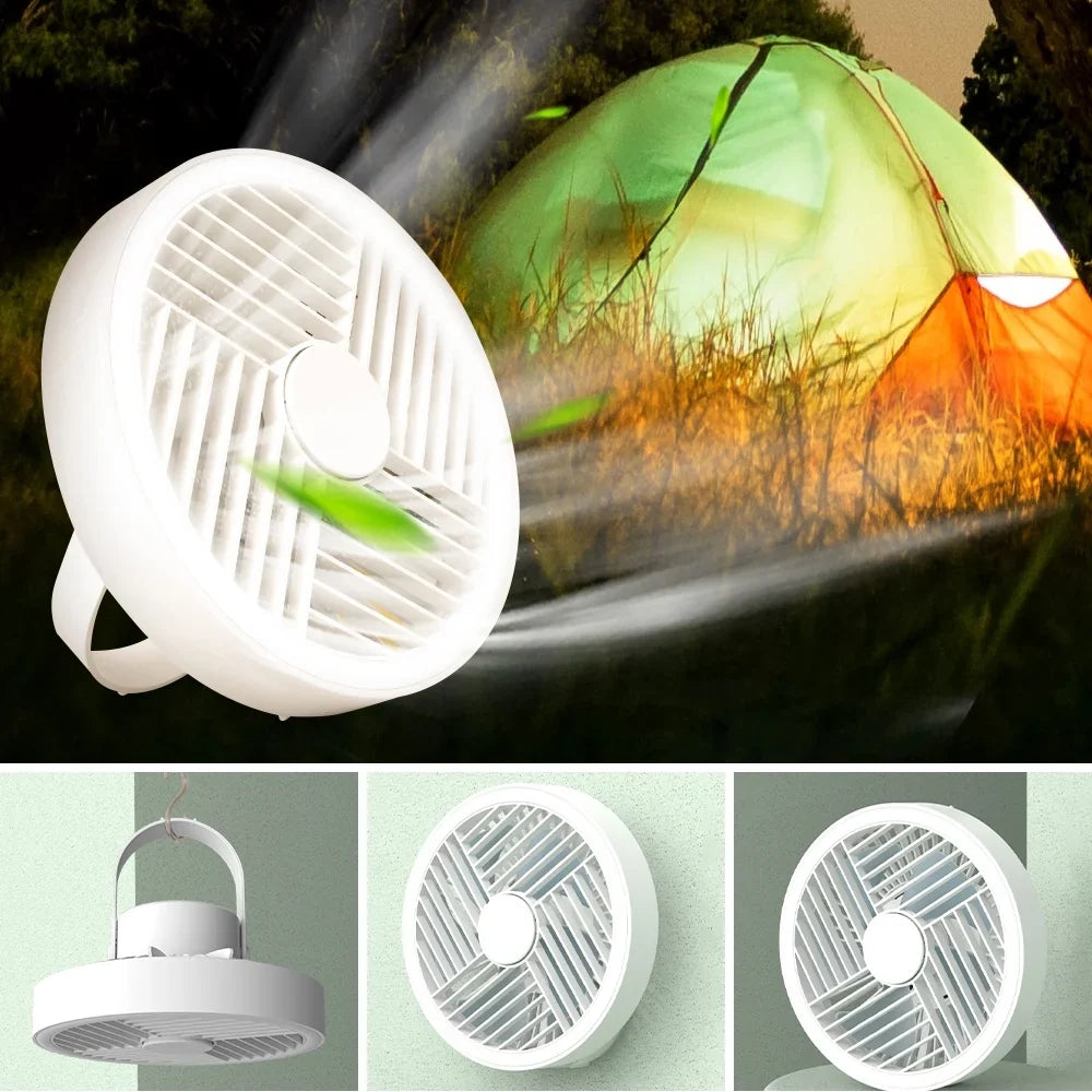 Mute Supply and JLLOM Bottom Hanging Long-distance Smooth Fan for Noise, Walls Surfaces, Air Versatile Light Glass