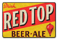 steel" Ale in USA Top heavy Beer Red “Made gauge with the