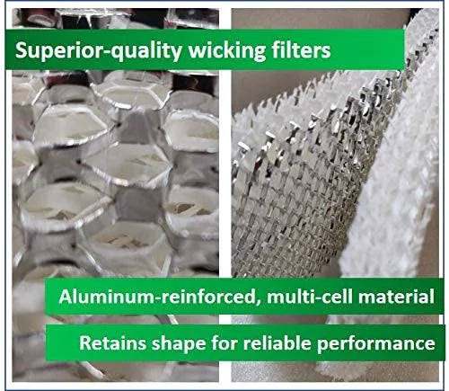 AIRCARE, Wicking 12 Humidifiers - Essick for EFP HD14060, HDC12 Essick Filters Replacement HD1406, HD1407, Air HD1305, HD13050, MoistAir Filters HD1303, Humidifier | Filters Emerson Model HD13030,