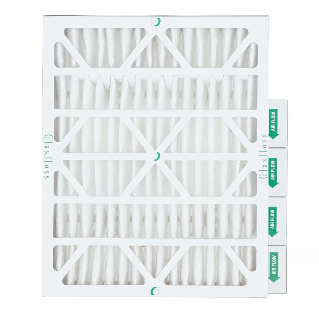 HVAC Pleated Glasfloss. by 20x24x4 Filters 3-3/4 ) 10 Air Quantity ( Exact MERV Size: 19-3/8 5 23-3/8 x x