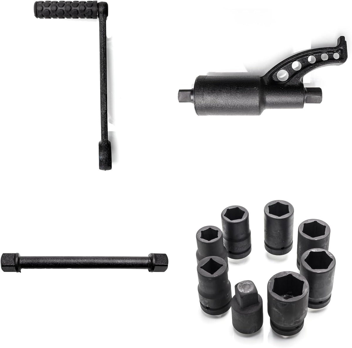 NM with Duty Black Saving 1:58 Tool Heavy Case Labor Set Lugnut Lug torque Socket Remover 8pcs 4800 Nut Set Multiplier Torque