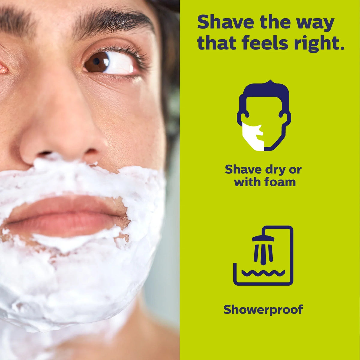 Philips (14 Length Trimmer Comb) Hybrid and QP6520/70 Shaver, Oneblade Norelco Pro Electric