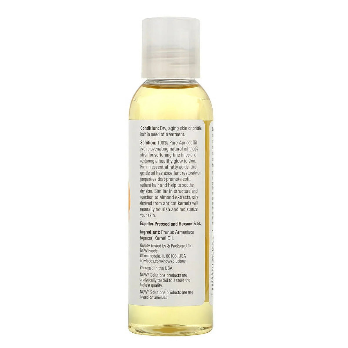 Foods, fl ml) of (118 Oil, Apricot NOW Pack Solutions, oz 3 4