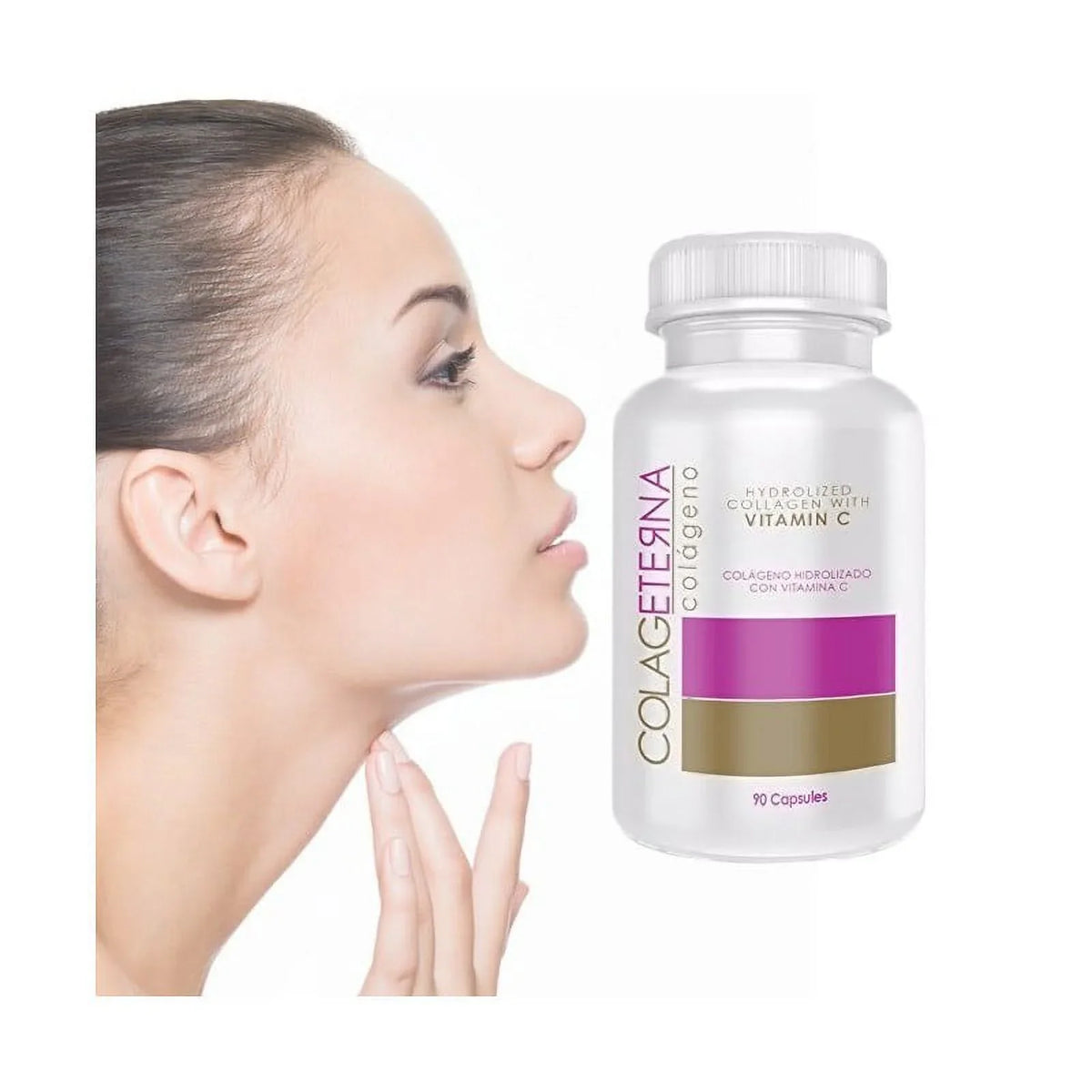 Vitamin Colageterna with Caps Collagen Hydrolyzed C 90 -