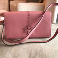 Magnolia McGraw NW Tory Crossbody Wallet Leather Bag Handbag Pink Shoulder Burch