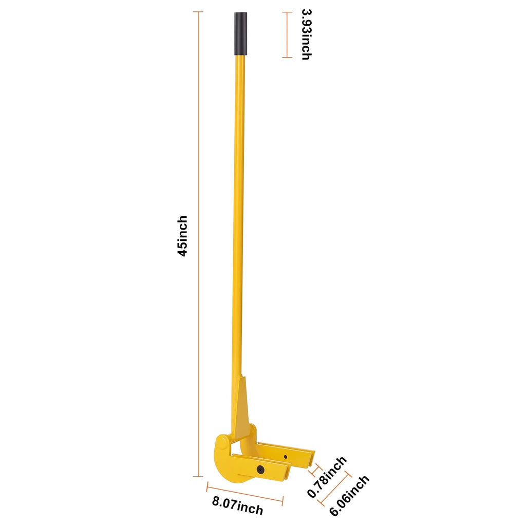 Deck Pallet Bar Handle Wrecker Buster Pallet Tool Pry 2000 41-Inch BENTISM lbs