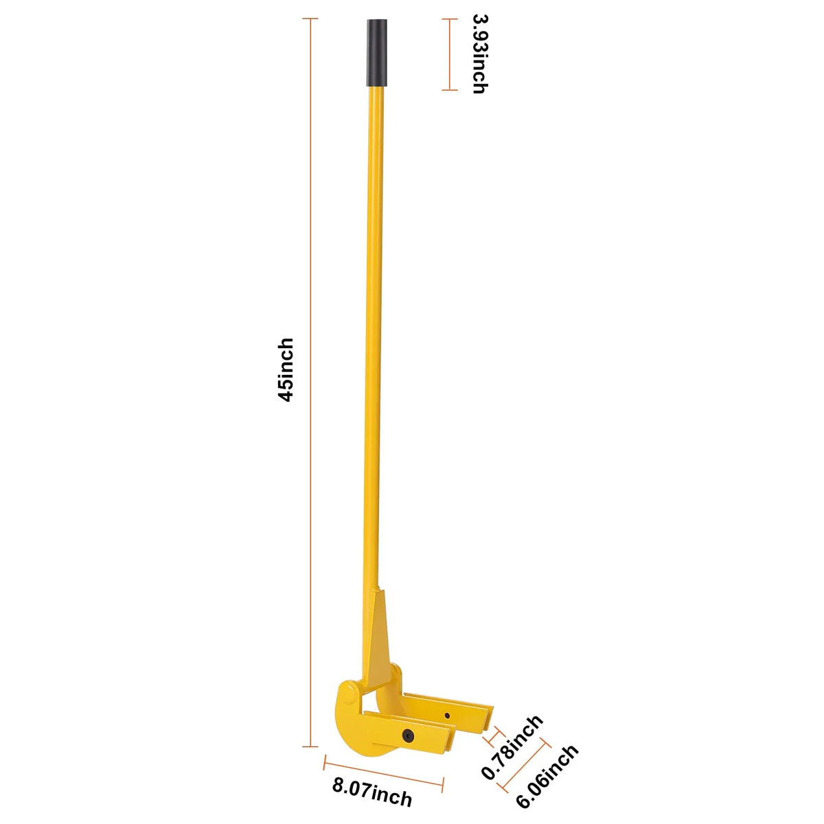 Deck Pallet Bar Handle Wrecker Buster Pallet Tool Pry 2000 41-Inch BENTISM lbs
