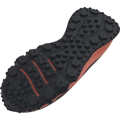 Under Charged Armour 6, US Women's Maven Trail, Clay/Black/Cinna Red, (200) Fresh