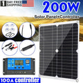 panel kit outdoor source MDHAND charger 200W solar solar car home controller emergency camping charge with light
