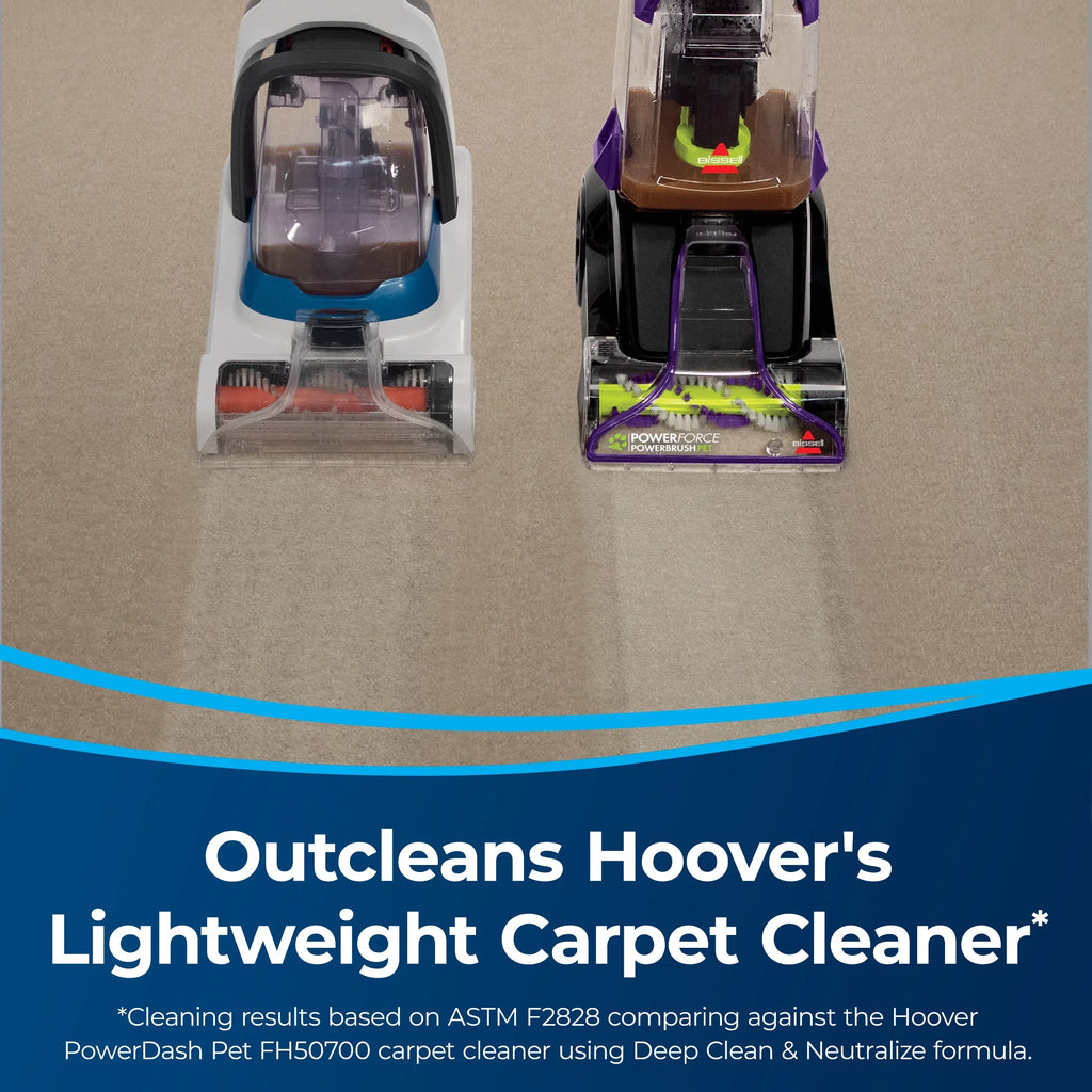 Force Carpet Pet Washer Power Power - Lightweight Brush 2910