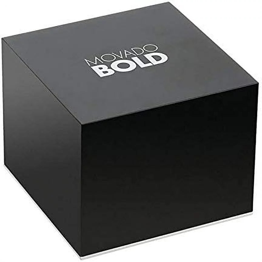Watch Two Swiss 18 Quartz Strap, Stainless Women's (Model: Movado Bold with Tone, Ceramic Steel 3600801)