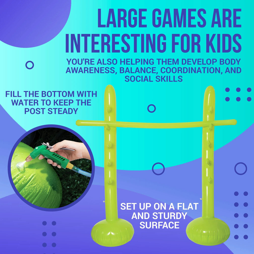Inflatable Games Toddler Party - Indoor Inflatable Limbo Toys Adults Game - Kids and Outdoor for Toys Adults, and Kid for for Birthday Beach, for and Pool for Party Limbo More Game Kids Games, Picnic,