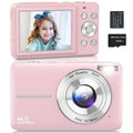 Camera 16X Digital Card, 44MP Zoom Festival, Digital Day & DC403 Piece Memory Mother's Music for for Digital Multi-functional f=7.36mm), Compact Recording 32G Camera P Gift, 1 Cameras, 1080P Ff(F/3.2,
