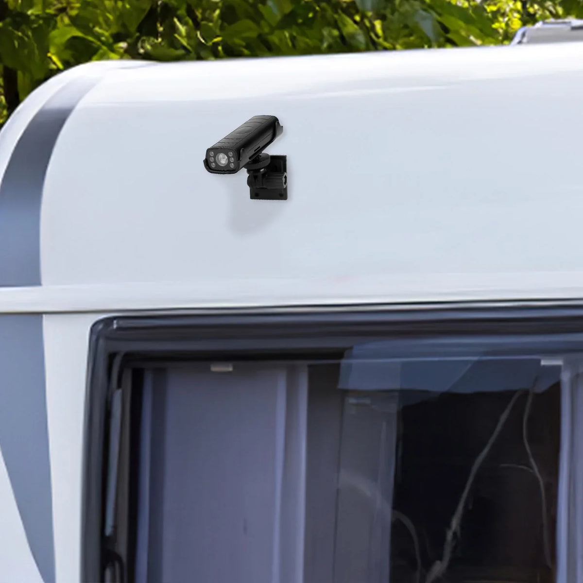 for Car RVs Night Camper Camera Adhesive Built-in Base Rear Waterproof with Wireless Camera Trailer Vision Backup Camera Battery iMounTEK Trucks