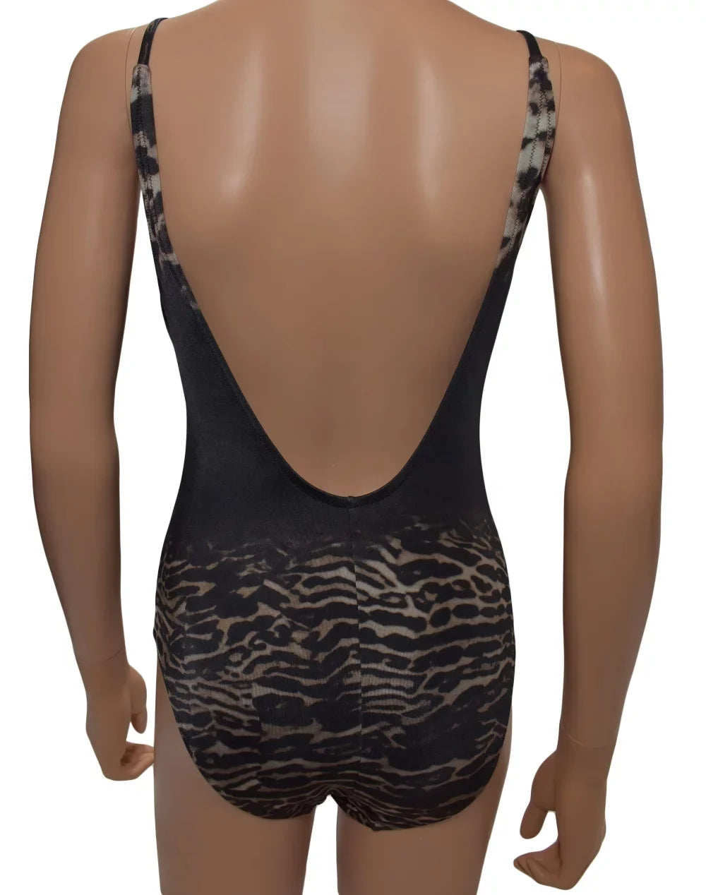 One 6 Swimsuit Padded Piece Perla Brown Leopard La Underwire