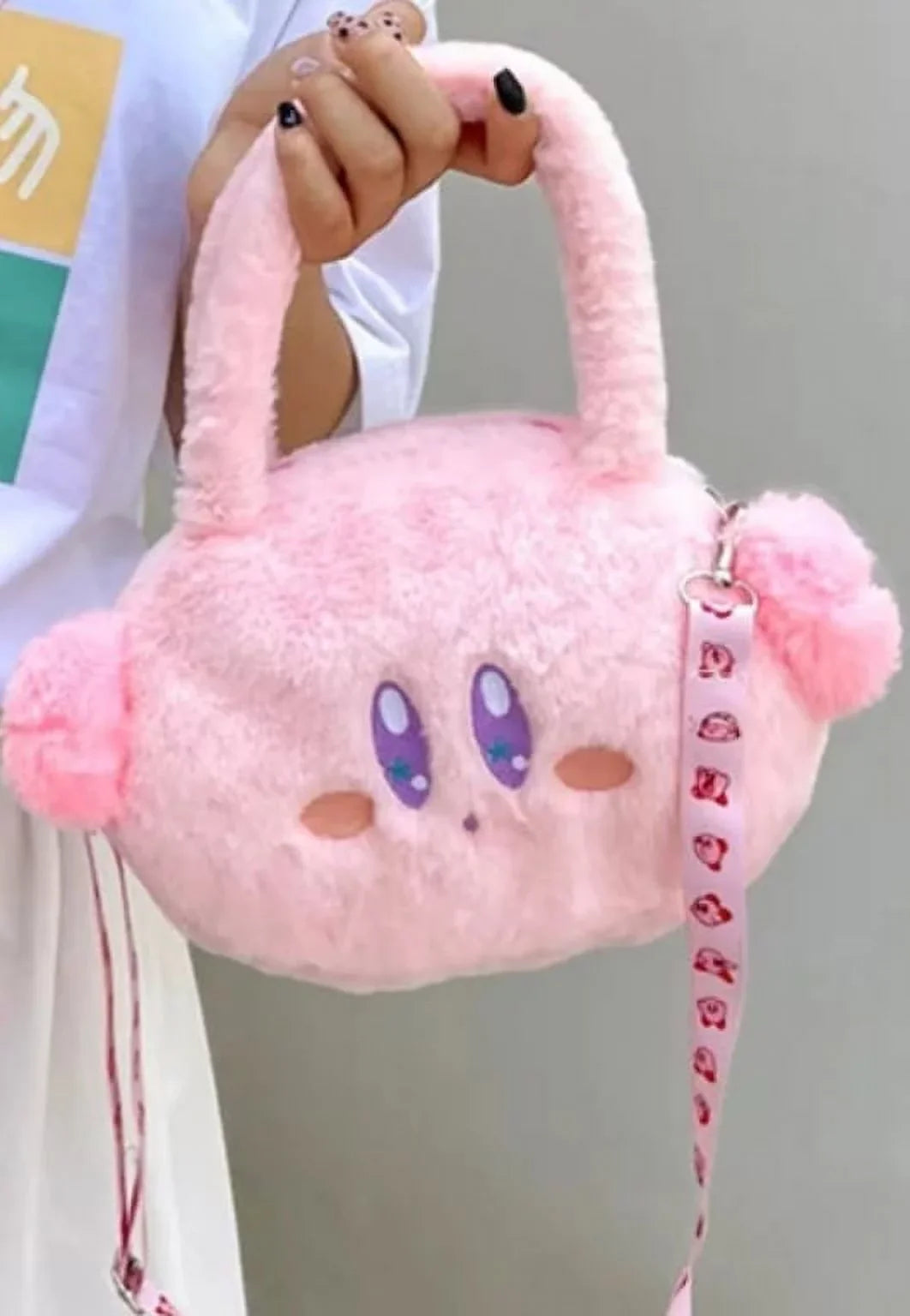 Bag Kawaii Fluffy Kirby Bag Girls Gifts Crossbody