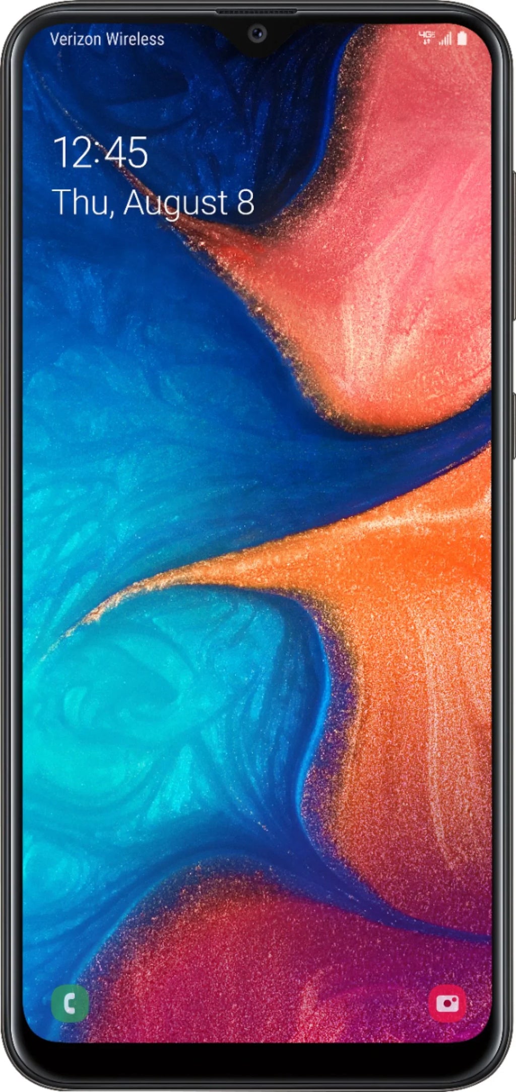 (Refurbished) Restored 32GB - Galaxy T-Mobile- SM-A205U Black A20