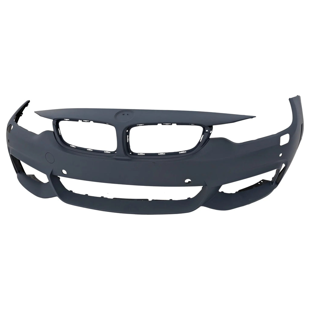 Front Compatible Conv/Coupe/HB- Line with 2014-2018 CAPA HLW COVER Holes/Cam Sport M 4-SERIES PDC Primed BUMPER Sensor with For