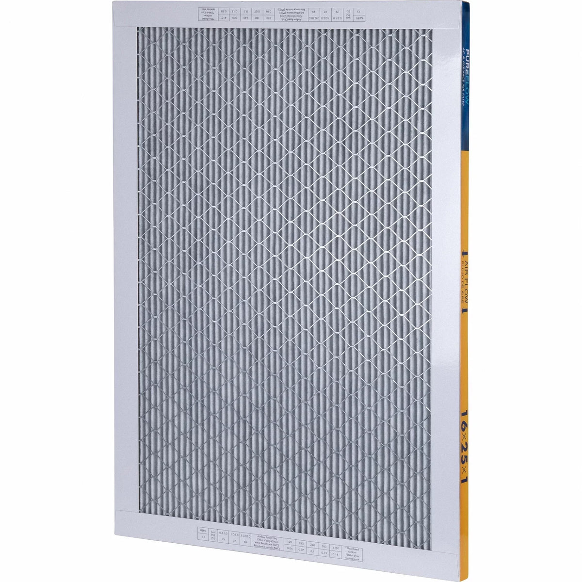 PureFlow, Filter 4 of with MERV-13 Technology, Advanced Furnace Layers Air 16x25x1, Home Filtration Pack-of-2