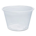 Clear Conex 4 Polypropylene Containers Complements - Dart (2500/Carton)] Portion oz. 400PC