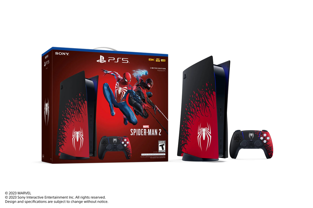 Spider-Man Limited with Marvel’s PlayStation_PS5 2 Edition (Disc Version) Console