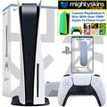 Custom Console Bundle Media 5 MightySkins Voucher PlayStation & With Skin Bundle Limited Disk Edition PS5 Remote PS5