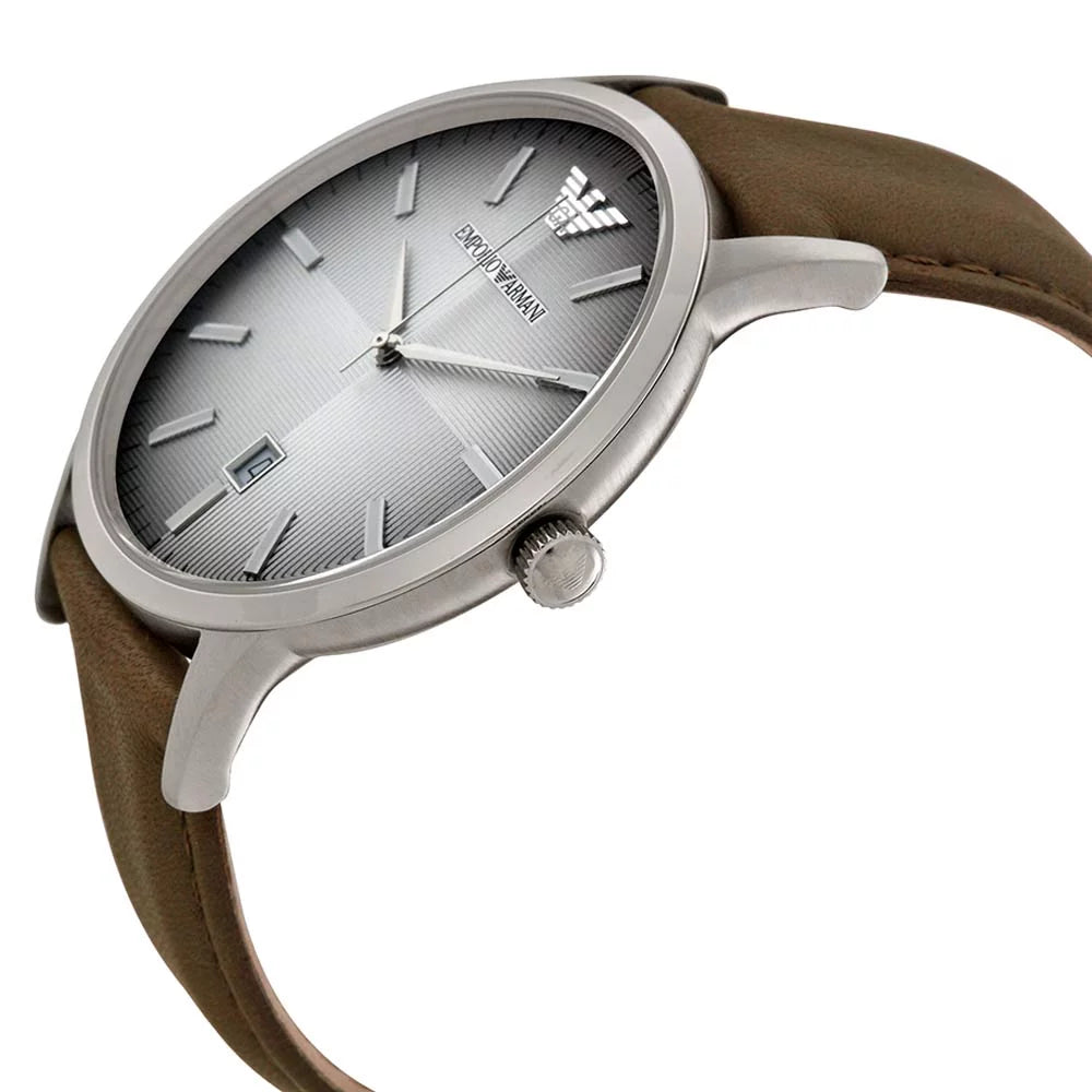 Watch qua parts Mineral Classic Swiss Emporio Armani Crystal Men's
