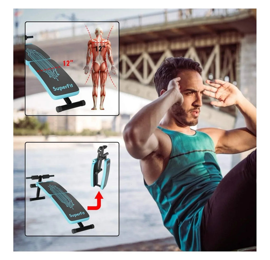 Home , Up Sit Settings Workout Ab Handle for for Sit-up for Height Bench 3 Equipment Gym, Bench Reverse Adjustable with