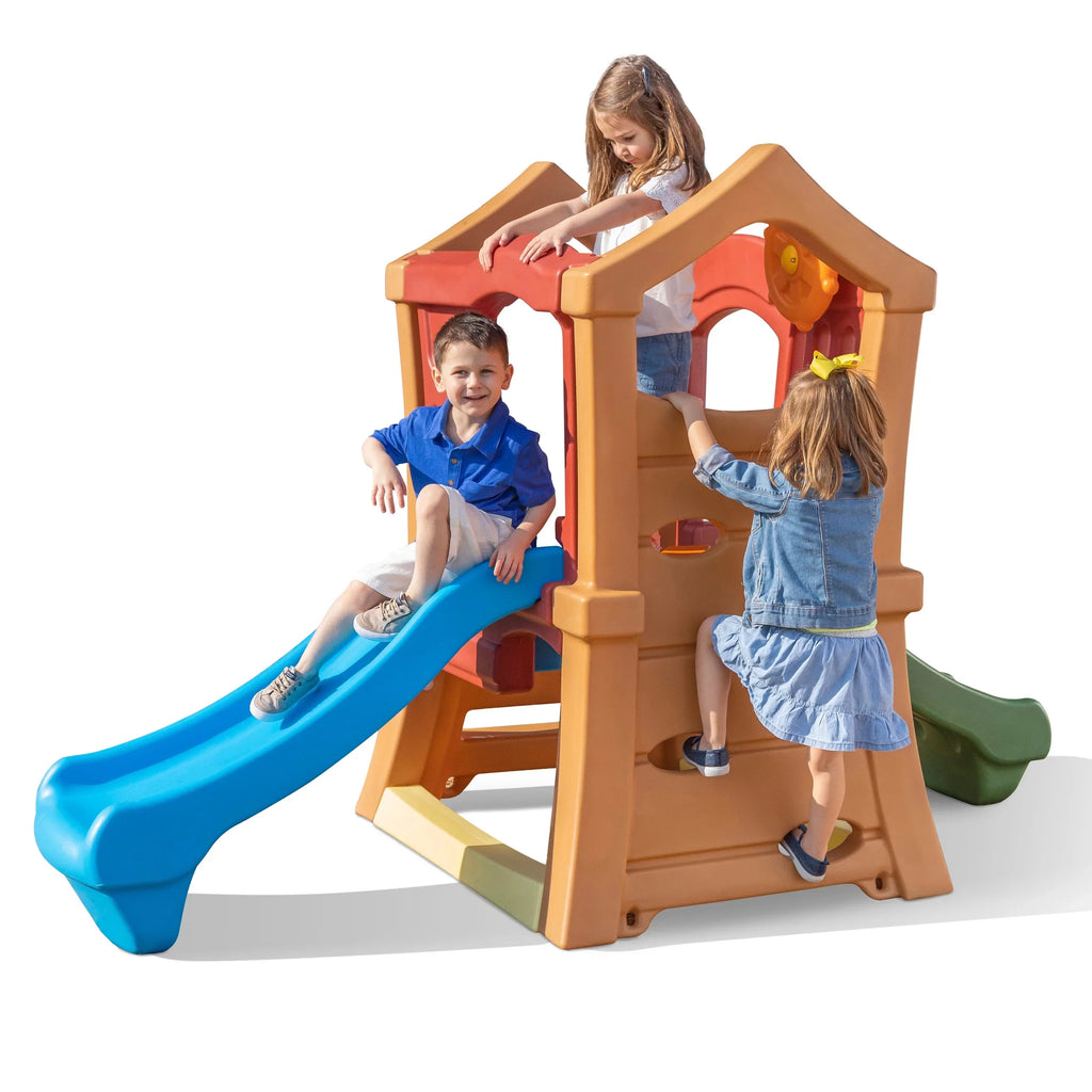 Play Up Double Toddlers Step2 Climber, Slide