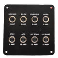| Panel Inch 4 Breaker Hawk Super Crestliner Boat 1950 Switch 2336996