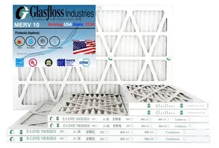 Made Air in - - 13.5 USA 29.5x7/8 - (Actual MERV 10 -Qty:12 x 14x30x1 Furnace Filter Size: Glasfloss inch)